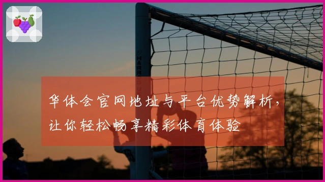 华体会官网地址与平台优势解析，让你轻松畅享精彩体育体验